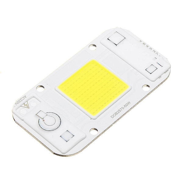 Lustreon 20w/30w/50w Varmvit/vit/blå/röd/grön Cob Led Chip Floodlight Spot Red light 30W