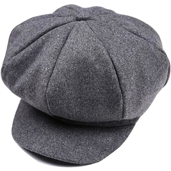 Retro Style Baker Boy Flat Cap Visor Beret Newsboy Cap Kids Winter Hats