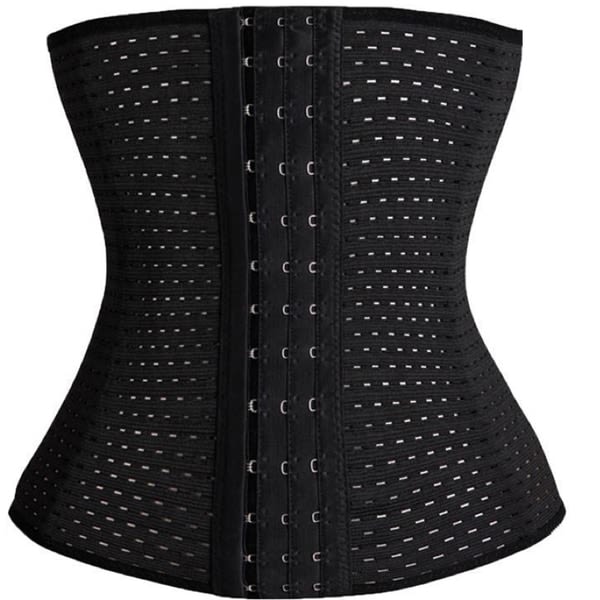 Elastisk WaistTrainer Korset - Sort