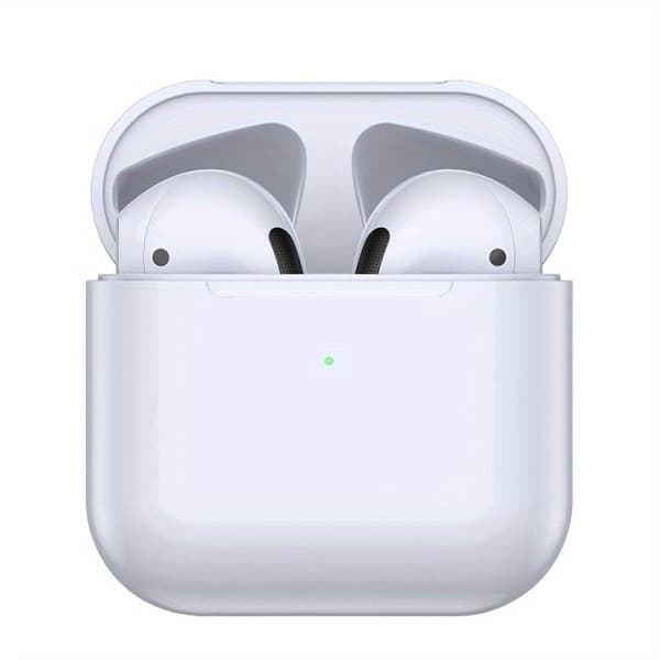 Earpods Pro 5 Trådlösa Bluetooth-hörlurar Headset med namnbyte GPS-stöd Ios/Android Vit 4.4*4.5*2.1cm