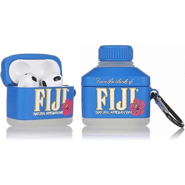 Passer til Airpods 3. generation 2021, Silikone Tegneserie Sød Etui Beskyttende Stødsikre Covers til Airpods 3 FiJi standard