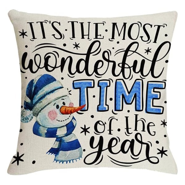Juleputetrekk 17.7x17.8 Gaveeske Snow Much Fun Santa Ch