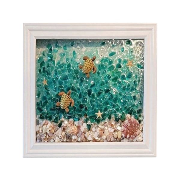 50 ml Havglas Kunstsæt Havglas Kunstsæt til Voksne Resin Havglas Kunstsæt Havglas Kunstsæt