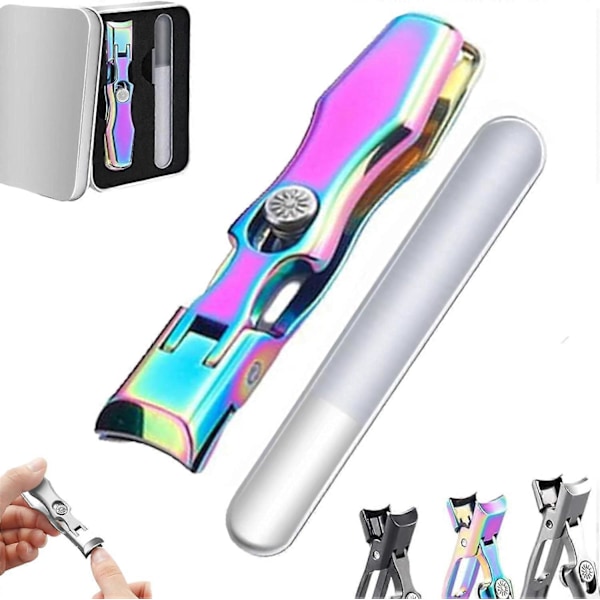 Sherum Nagelklippare, Satismoon Nagelklippare, Cumuul Nagelklippare, Comfort Clip Nagelklippare, Bärbara Ultrascharpa Nagelklippare, Ultrascharp Rostfritt Stål Multicolor