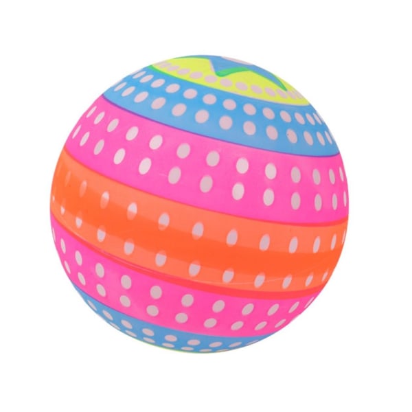 Lysende hoppebold Høj hoppende gummibold til børn Uddannelse skinnende legetøj