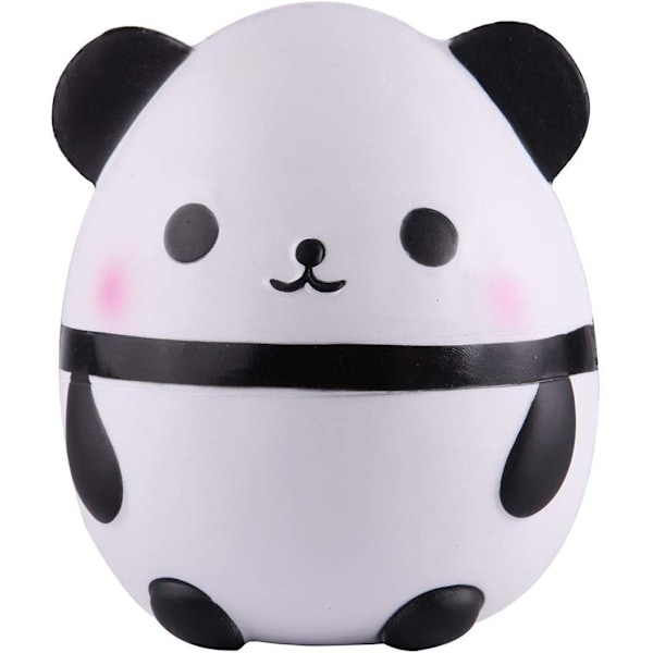Squishies Panda Ägg Jumbo Squishy Långsamt stigande kläm leksaker Doftande Kawaii Squishies Djurleksak för barn Vuxna 1 st