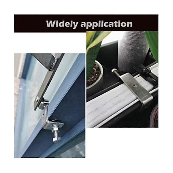 Metallikiristimen raskaskalustinen C-kiristin Puutyökiristimen leveillä leukoilla (120 mm), 2 kpl