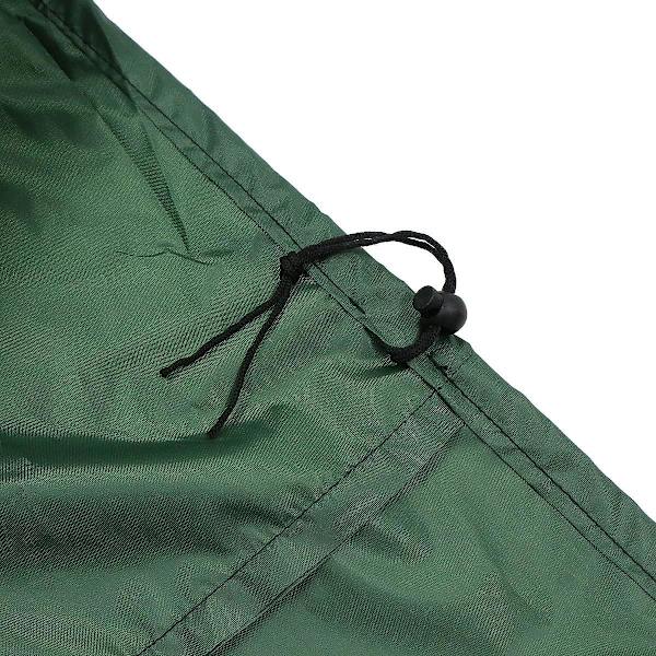 Trädgårdsbänköverdrag Vattentätt Överdrag - 2-sits Vattentätt, Vindtätt, UV-beständigt 210D Polyester Oxfordduk, 134 x 66 x 89cm (Grön)