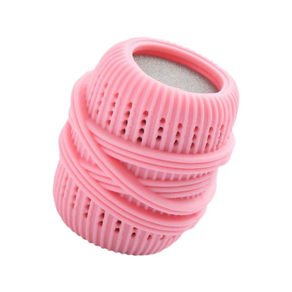 Pesukone Laundry Ball Nestemäinen säilytyspallo Puhdistushuuhteluaine vaaleanpunainen 1 kpl