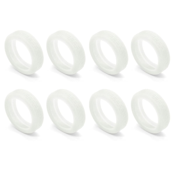 Matkalaukkujen pyöränsuojukset Silikoniset äänettömät suojukset useimpien 8 pyörivän pyörän matkalaukkuihin Glow pink 8pcs