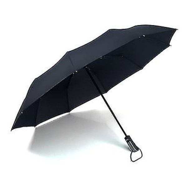 Luksus herreparaply - sammenleggbar paraply - stormsikker paraply opptil 140 km/t motstandsdyktig paraply - paraply Pxcl