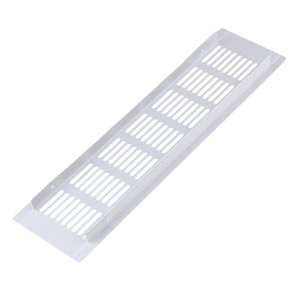 Ventilationsgaller 4st Legering Louvre Galler Ventilationsskydd 8st 30cm Silver