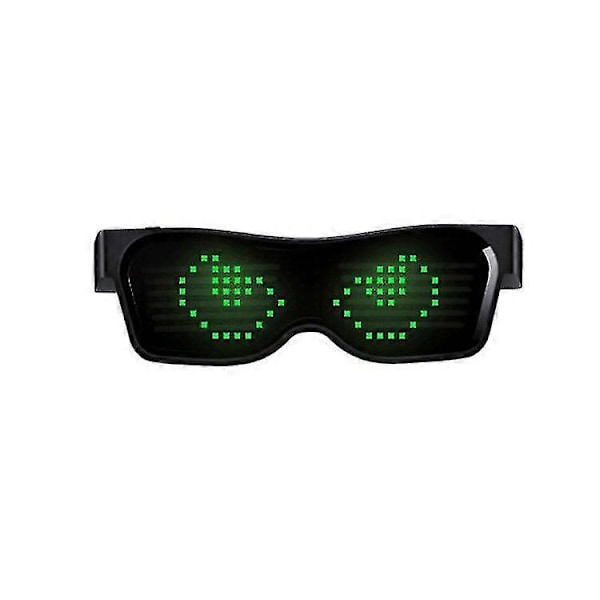 Älylasit LED-valolasit Bluetoothilla green