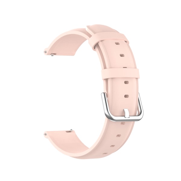 Äkta läderarmband för klocka Pink