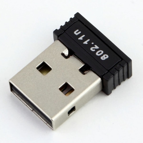 1 kpl Mini USB Langaton Wifi-sovitin Dongle-vastaanotin Verkkokortti PC 150 Mbps USB 2.0 Langaton verkkokortti