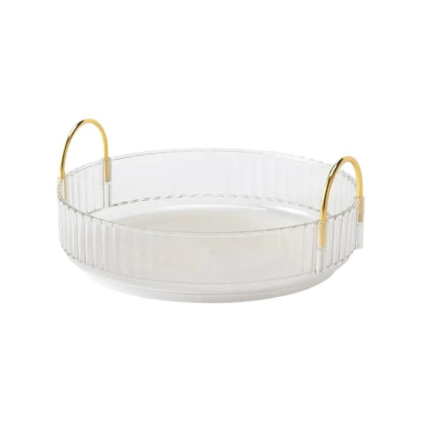 Roterende makeup-arrangør med stor kapacitet Kosmetisk kommodeholder Mørkegrøn2 32*23*21.5*5cm