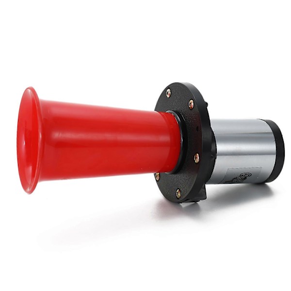 12V Vintage OO-GA Oogah Klassiskt Horn för Ford Modell Antik Gammal Stil Skol Chrome 110dB Bil Motorcykel Red