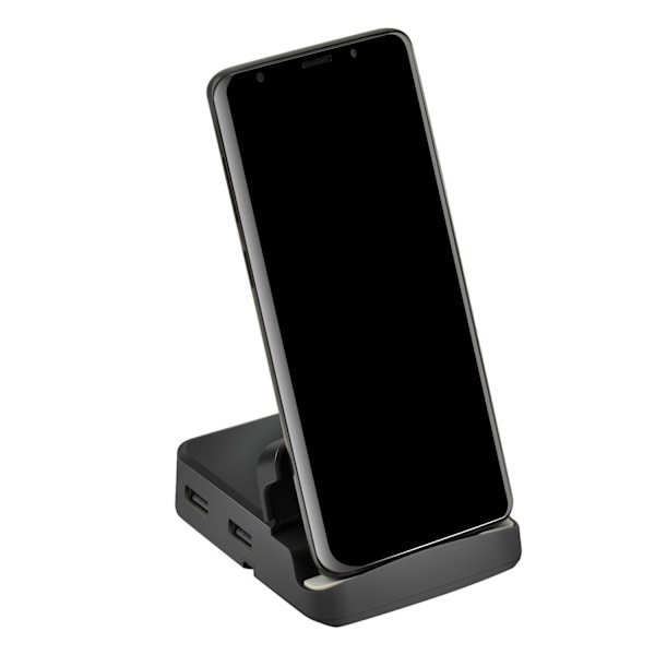USB-C Hub Dockingstasjon Telefonstativ Dex Pad Stasjon USB-C Kompatibel Dock Strømlader Kit