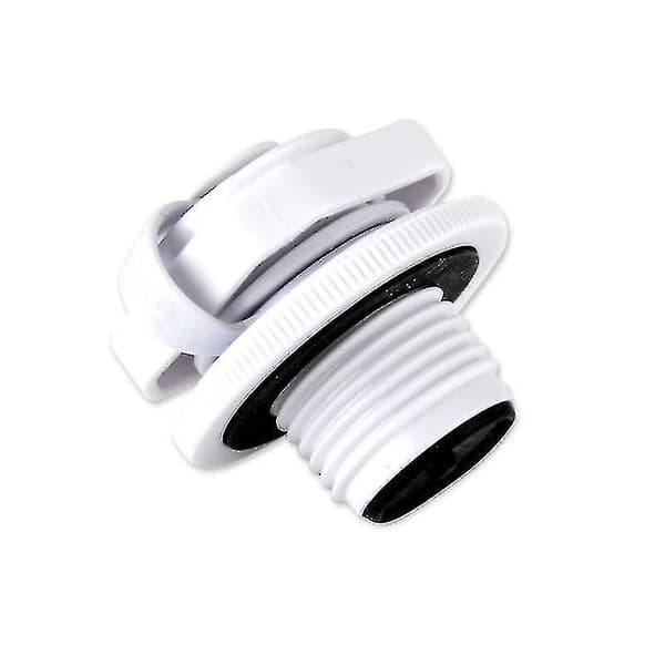 Lay-z-spa Bestway Luftprop Skrueventil Vegas Premium Miami 2pcs-White