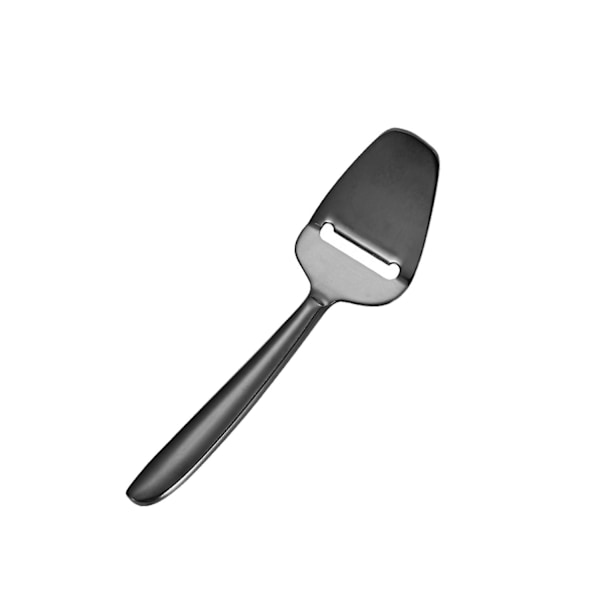 Osteskraper med hul design, rustfritt stål, ostejern, multifunksjonell smørskraper for hjemmet Black