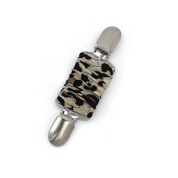 Uudet mekkojen kiinnitys- ja kiristysleikkurit, joustavat vaatepidikkeet mekon, neuletakin, kauluksen ja paidan kiristämiseen, Zekai Leopard print