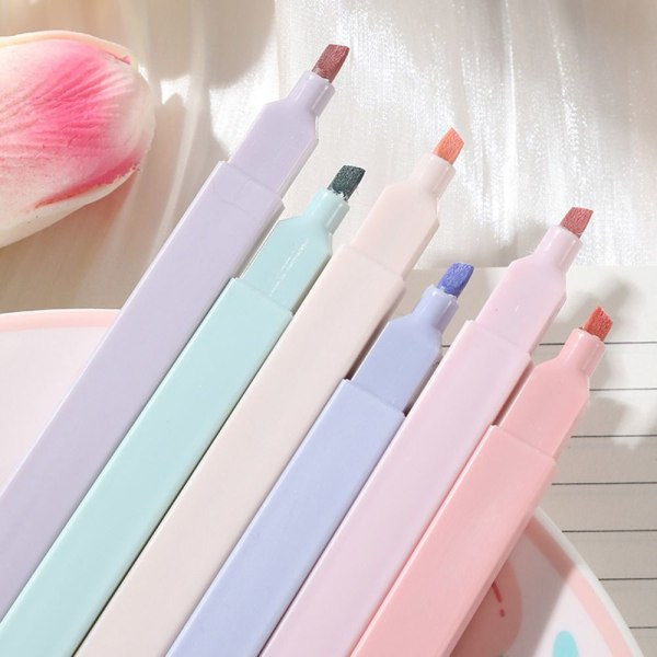 Pastel-väriset korostuskynät, 2 kpl 2