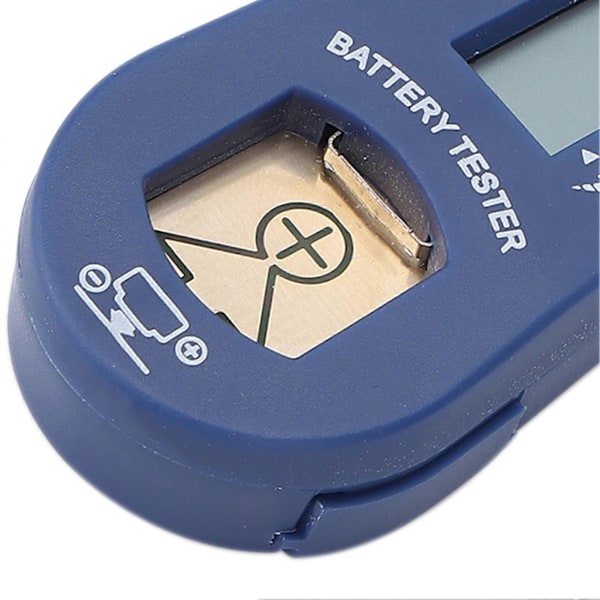 Høreapparats Batteritester Bærbar Batteritjekker LCD Display Batterimåleenheder