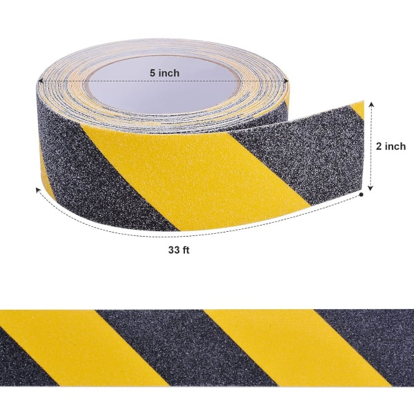 Selvklebende sklisikker tape for trapper, 5cm*10m, sikkerhetstape, Ye,ZQKLA