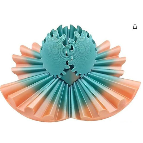 Innovativ 3D-tryckt Växelkula Rotationsleksak Intellektuell Leksak för Barn Rotationsväxelkulsmodell Dekorationer Hetaste Fidget-föremålet candy 6cm