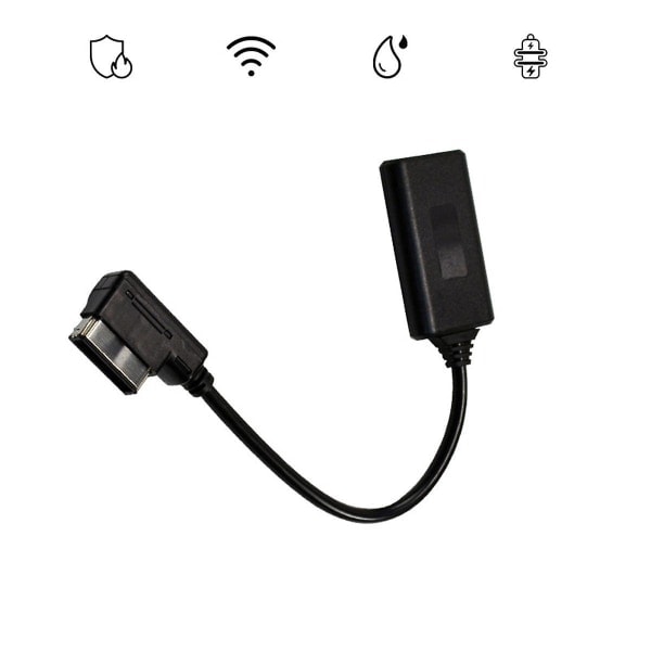 MMI Trådlös Aux Bluetooth 5.0 Adapter Kabel Audio Musikspelare för A3 A4 B8 B6 Q5 A5 A7 R7 S5 A6L A8L