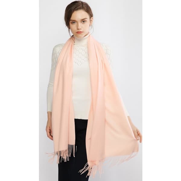 Dame Tørklæder Pashmina Sjaler og Wraps til Bryllupssjaler til Kvinder Vinter Dark Purple