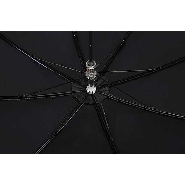 Sammenfoldelig UV-parasol Sne/Regn/Sol Paraply Broderi Bryllupsparaply