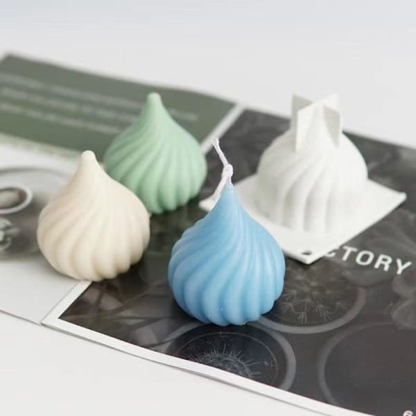 Stearinlysformer Stearinlys DIY Silikonform Stearinlysveke