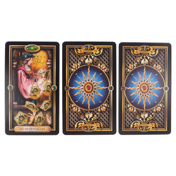 The Gilded Tarot Deck Kortspill Leke Divinasjon Orakel Veiledning
