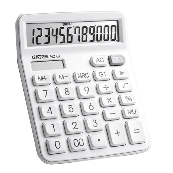 Business Calculator 12-numeroinen näyttö, power Opiskelijan toimistotyöpöytäkalustin