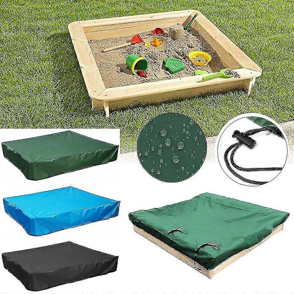 Dammtätt Skydd Sandlådeskydd Vattentätt Sandlådepoolskydd 150x150 Green