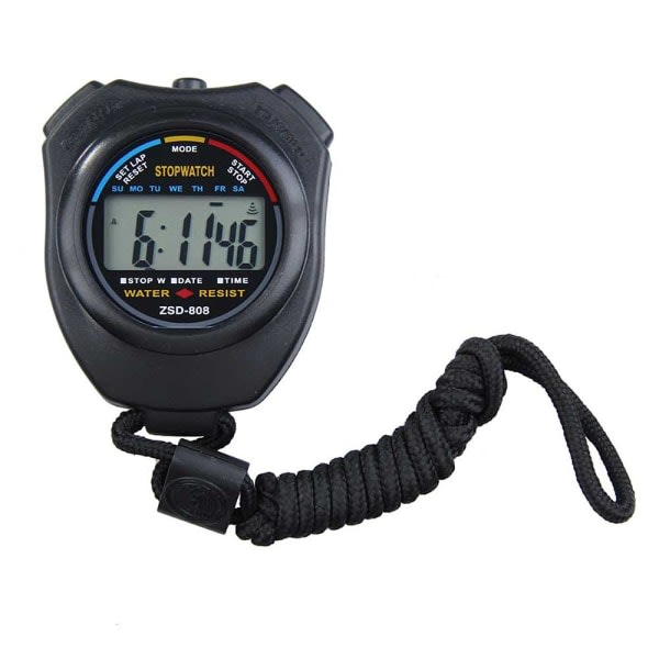 Timer / Stoppur Svart