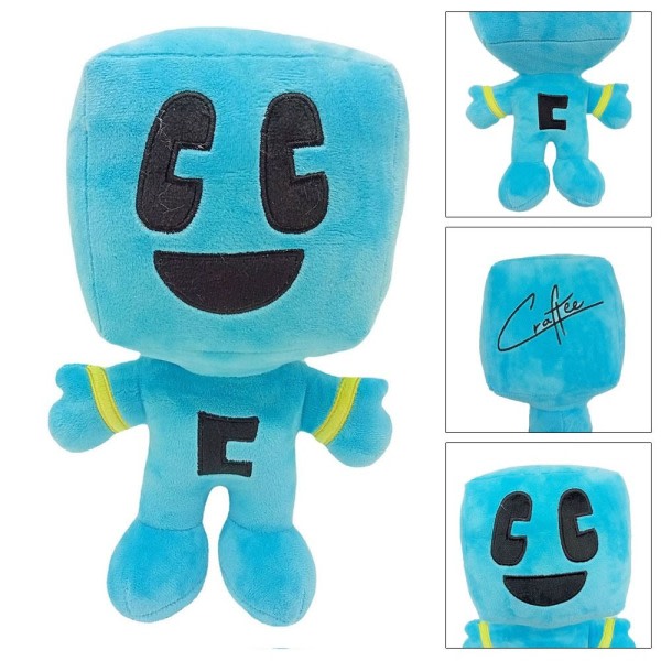 28 cm Kawaii Craftee plush toy Cute cartoon Minecratf plush