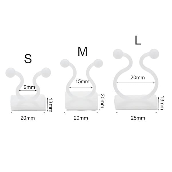 Seinäkasvikiinnike L-50ST L-50kpl L-50pcs