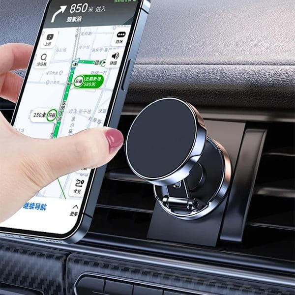 Magnetisk Biltelefonhållare Stark Magnet Smartphone Stativ Mobil GPS-stöd