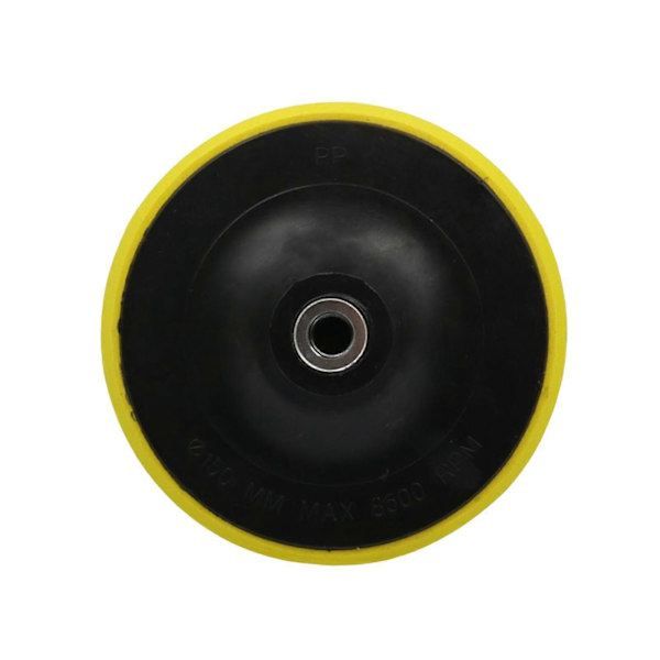 Slibeskive Bagskive Slibeplade Boremaskine Slibetilbehør til Træ Kunststen 6inch 153mm M14