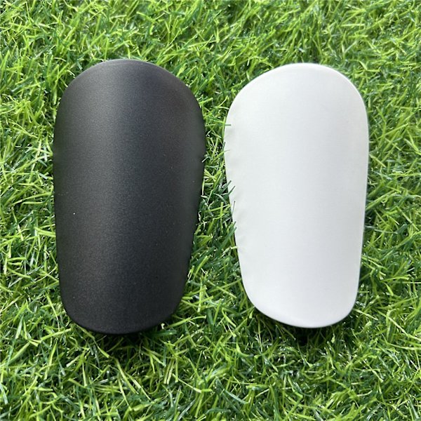 1 Par Lätta Mini Fotbollsskydd Skyddsutrustning Bekväma Flexibla Fotbollsskydd För Män Kvinnor Barn Pojkar Flickor-ah Black A