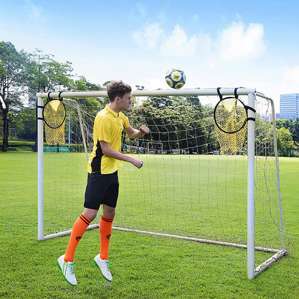 Fotballtrening Skyte Net Utstyr Treningsmål Nett Gul