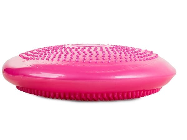 Balancepude med pumpe – 32 cm Pink