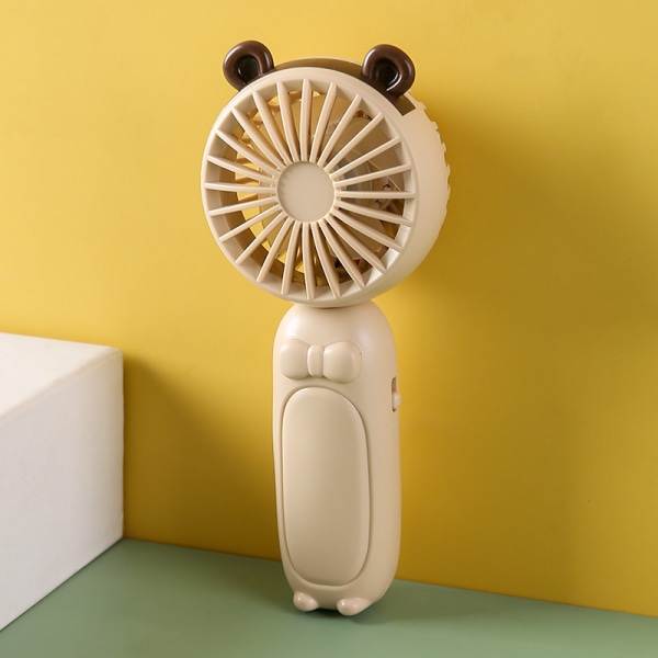 Handheld Fan Portable Mini Fan Cute Design USB Rechargeable Foldable Desk Fan Cute Personal Small Electric Fan