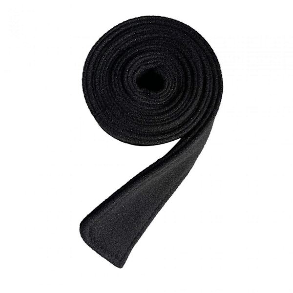 Kvinders Uldbluser Waist Belt Bredt Waistbæl Alsidigt Waistbæl Sash Trenchcoat Bælte Langt Nok Til Frakker Shopping black