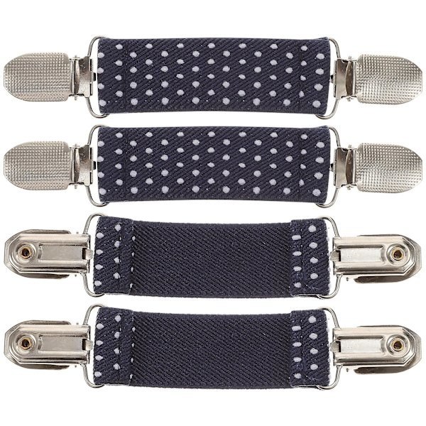 4-pack Vantklämmor för Barn - Vintervantehållare - Halkfria Klämmor{BT}