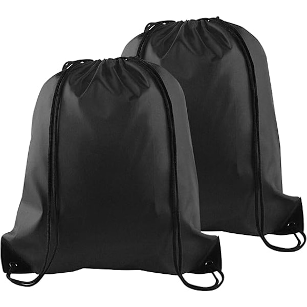 Dragsko Ryggsäckar Säck Cinch Bag String Ryggsäck för Gym Resor