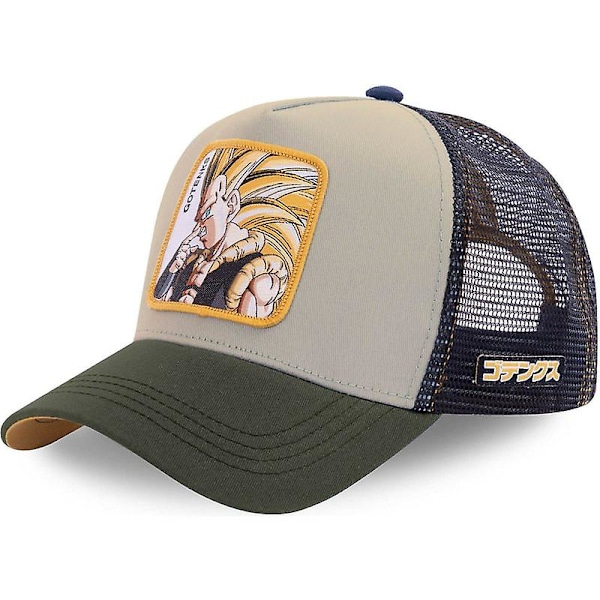 Anime Snapback Bomulls Baseballkeps GOTENKS GREEN
