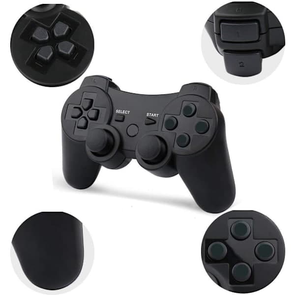 Trådløs kontroller - Kontroller for PS3-kompatibel 1-pakning 1-Pack